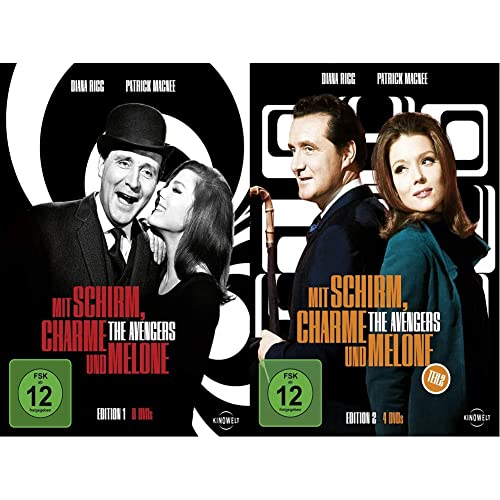 Mit Schirm, Charme und Melone - Edition 1 [8 DVDs] & Mit Schirm, Charme und Melone - Edition 2 [8 DVDs] von Studiocanal
