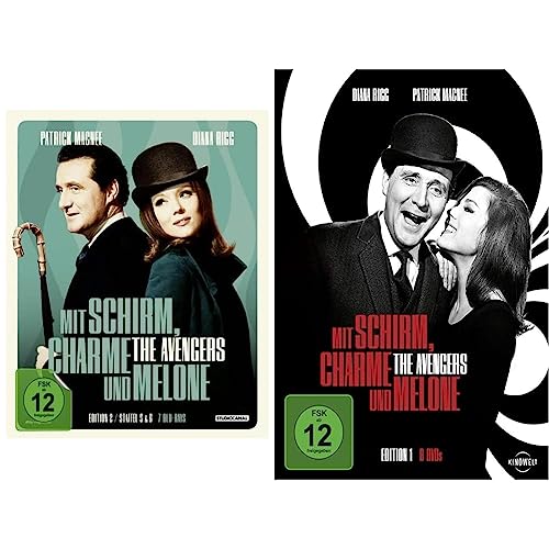 Mit Schirm, Charme und Melone - Edition 2 [Blu-ray] & Mit Schirm, Charme und Melone - Edition 1 [8 DVDs] von Studiocanal