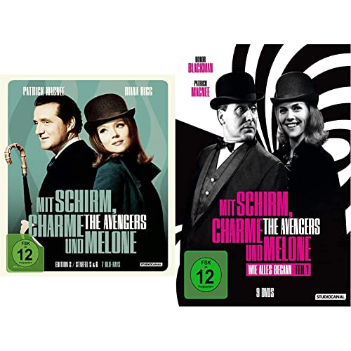 Mit Schirm, Charme und Melone - Edition 2 [Blu-ray] & Mit Schirm, Charme und Melone - Edition 1: Wie alles begann [9 DVDs] von Studiocanal