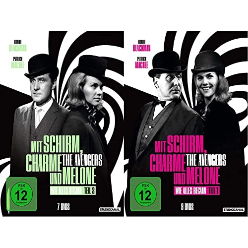 Mit Schirm, Charme und Melone - Edition 2: Wie alles begann [7 DVDs] & Mit Schirm, Charme und Melone - Edition 1: Wie alles begann [9 DVDs] von Studiocanal