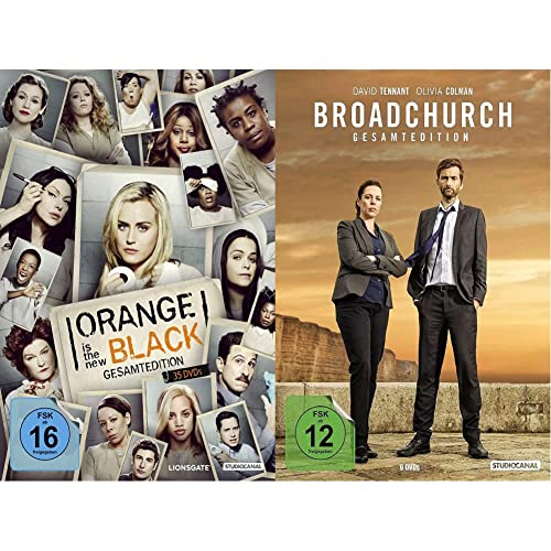 Orange Is the New Black - Gesamtedition (35 Discs) & Broadchurch - Staffel 1-3 - Gesamtedition [9 DVDs] von Studiocanal