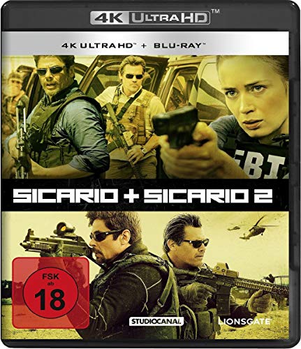 Sicario 1 & 2 (2 4K Ultra-HD) (+ 2 Blu-ray's) von STUDIOCANAL
