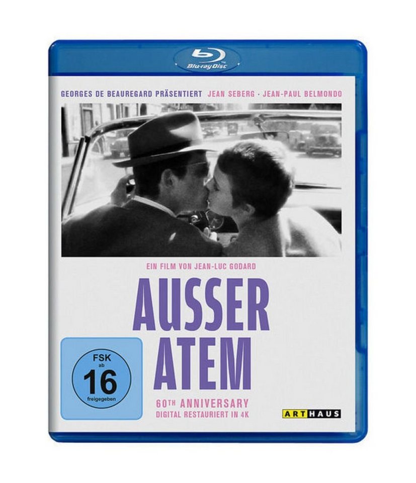 Studiocanal Blu-ray Außer Atem, 1 Blu-ray Studiocanal Blu-ray Außer Atem, 1 Blu-ray von Studiocanal
