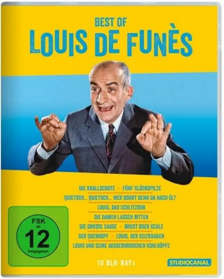 Studiocanal Blu-ray Best of Louis de Funes Studiocanal Blu-ray Best of Louis de Funes von Studiocanal