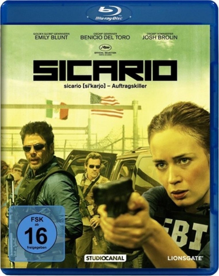 Studiocanal Blu-ray Sicario Studiocanal Blu-ray Sicario von Studiocanal