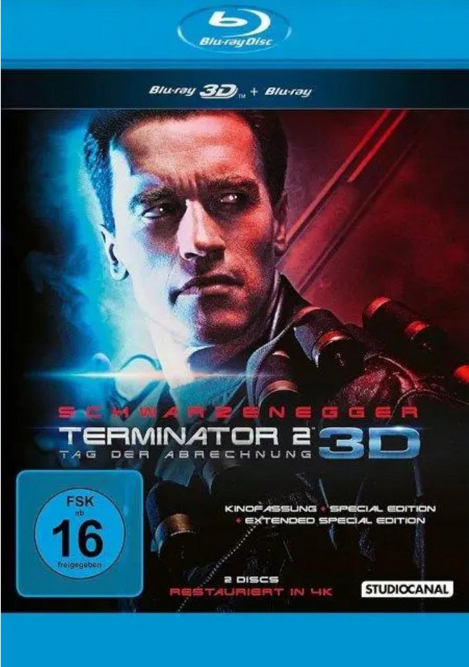 Studiocanal Blu-ray Terminator 2 - Tag der Abrechnung 3D Studiocanal Blu-ray Terminator 2 - Tag der Abrechnung 3D von Studiocanal