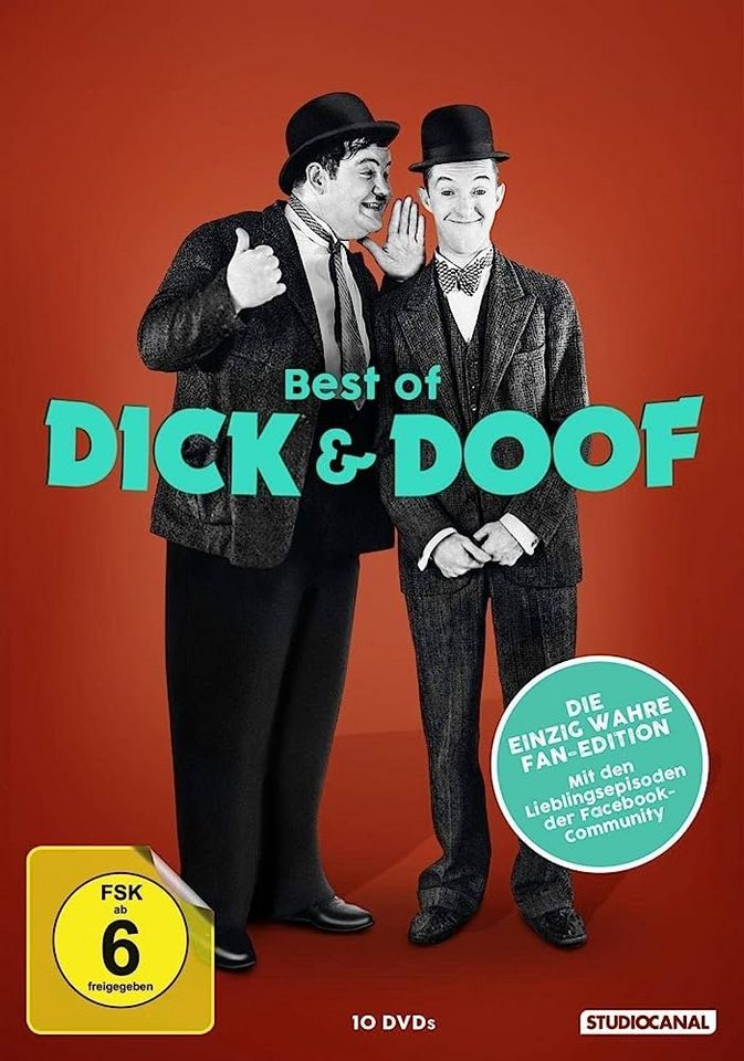 Studiocanal DVD Best of Dick und Doof 10 DVDs, (Set, 10-St., Best of), Best of Version von Studiocanal