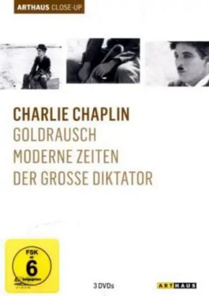 Studiocanal DVD Charlie Chaplin, 3 DVDs Studiocanal DVD Charlie Chaplin, 3 DVDs von Studiocanal