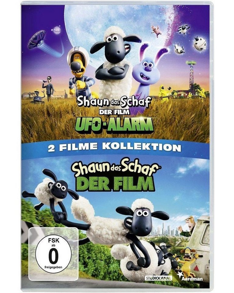 Studiocanal DVD Shaun das Schaf - Der Film 1 & 2 Studiocanal DVD Shaun das Schaf - Der Film 1 & 2 von Studiocanal