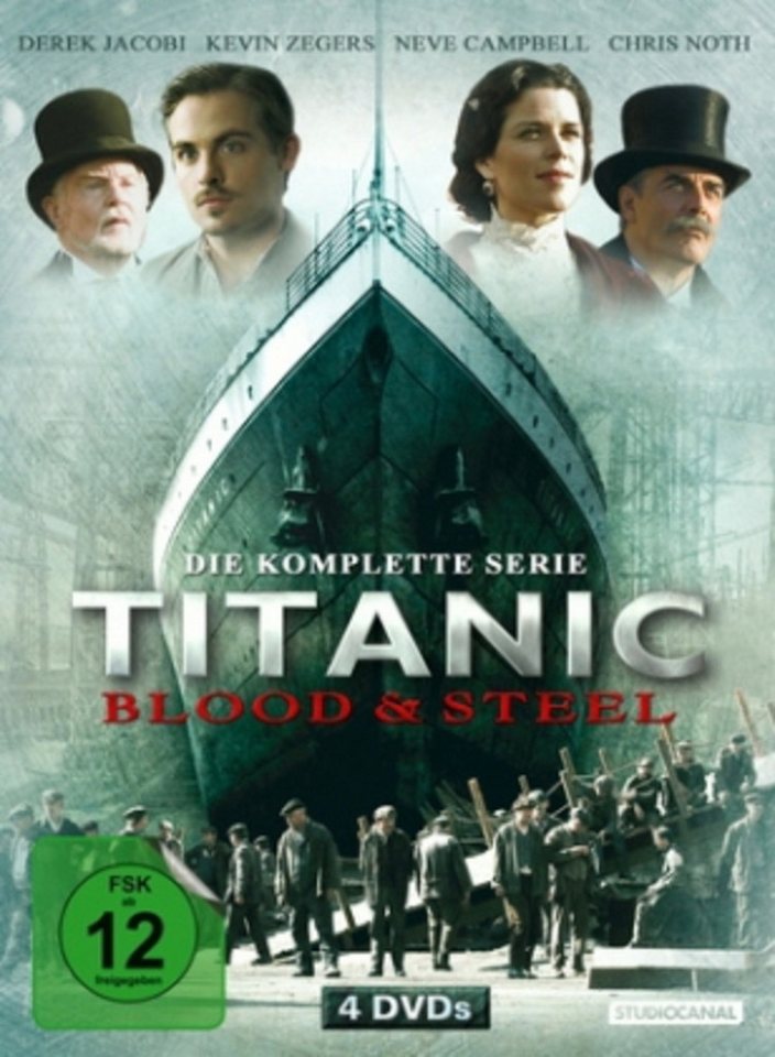 Studiocanal DVD Titanic - Blood and Steel, Die komplette Serie, 4 DVDs Studiocanal DVD Titanic - Blood and Steel, Die komplette Serie, 4 DVDs von Studiocanal