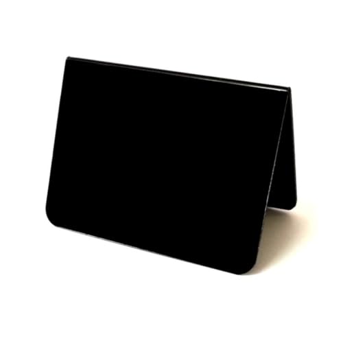 Preisschilder Kreidetafeln 10 Stück - Tafel zum Beschriften 52,5x70x1 mm - Wiederverwendbare Beschriftungsschilder für Gastronomie, Buffet, Catering & Hochzeit - Schwarze Preisschilder Kreidetafeln 10 Stück - Tafel zum Beschriften 52,5x70x1 mm - Wiederverwendbare Beschriftungsschilder für Gastronomie, Buffet, Catering & Hochzeit - Schwarze von Studiocen