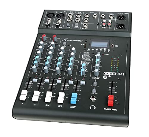 Studiomaster Club XS 6+ Mischpult von Studiomaster