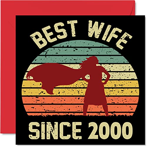 Stuff4 25. Karte Hochzeitstag Jahrestag für Ehefrau - Bester Ehefrau - Alles Gute zum 25. Hochzeitstag-Karte Hochzeits-Jubiläum Karten für den Partner, 145mm x 145mm Grußkarten für Jahrestage Stuff4 25. Karte Hochzeitstag Jahrestag für Ehefrau - Bester Ehefrau - Alles Gute zum 25. Hochzeitstag-Karte Hochzeits-Jubiläum Karten für den Partner, 145mm x 145mm Grußkarten für Jahrestage von Stuff4