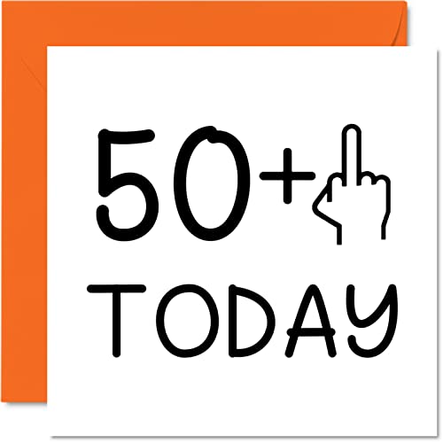 Geburtstagskarte zum 51. Geburtstag lustig für Frauen – Neuheit Mittelfinger – unhöfliche Geburtstagskarten für Männer 145 mm x 145 mm Geburtstagskarten für Mutter Vater Großvater Oma Tante Onkel Geburtstagskarte zum 51. Geburtstag lustig für Frauen – Neuheit Mittelfinger – unhöfliche Geburtstagskarten für Männer 145 mm x 145 mm Geburtstagskarten für Mutter Vater Großvater Oma Tante Onkel von Stuff4