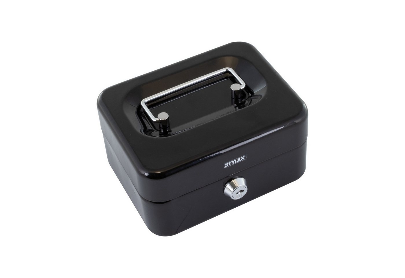 Stylex Schreibwaren Geldkassette Geldkassette / 15,2 x 11,8 x 8 cm / Farbe: schwarz Stylex Schreibwaren Geldkassette Geldkassette / 15,2 x 11,8 x 8 cm / Farbe: schwarz von Stylex Schreibwaren