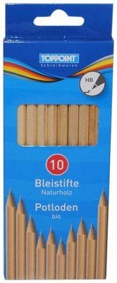 Bleistift, Naturholz, 10 Stück von Stylex