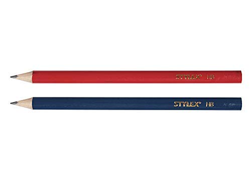 Stylex 26017 - Schreiblern-Bleistifte, Dreikant, aus FSC-Holz, ergonomisch - ideal für Kinderhände von Stylex