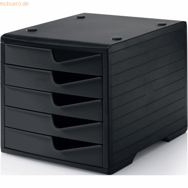 Styro Schubladenbox styroswingbox 5 Schubladen schwarz/schwarz Styro Schubladenbox styroswingbox 5 Schubladen schwarz/schwarz von Styro