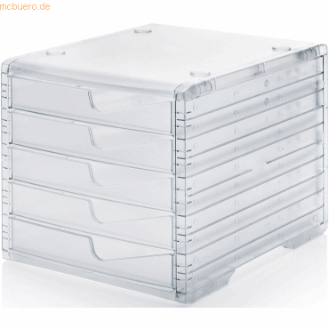 Styro Schubladenbox styroswingsbox light transparent/transparent von Styro