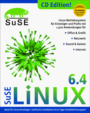 SuSE Linux 6.4 deutsch. 6 CD- ROMs von SuSE Inc.