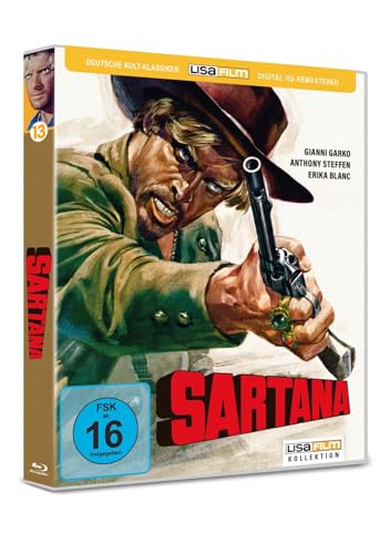 Sartana (1966) - Weltpremiere auf Blu-ray Disc - Lisa Film Kollektion #13 - UNCUT - Mit Anthony Steffen, Gianni Garko und Erika Blanc von Subkultur Entertainment