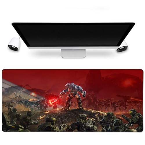 Halo Mauspad Sonderedition – Kunst von Atriox & Banished Troops in hoher Auflösung, 900 x 400 mm, rutschfest, langlebig, für intensives Gaming Halo Mauspad Sonderedition – Kunst von Atriox & Banished Troops in hoher Auflösung, 900 x 400 mm, rutschfest, langlebig, für intensives Gaming von Sublymes