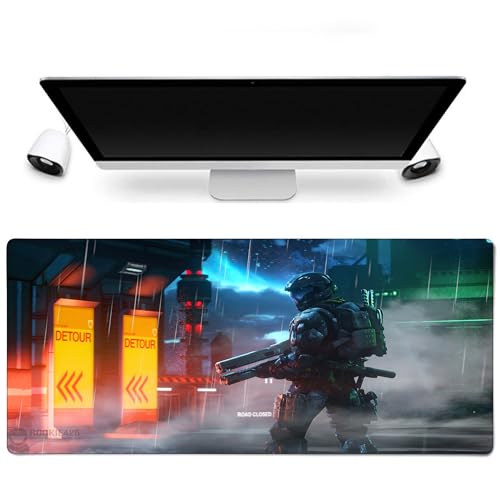 Halo Special Edition Mauspad – Kunst von ODST in hoher Auflösung, 900 x 400 mm, rutschfest, langlebig, für intensives Gaming Halo Special Edition Mauspad – Kunst von ODST in hoher Auflösung, 900 x 400 mm, rutschfest, langlebig, für intensives Gaming von Sublymes