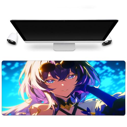 Honkai-Gaming-Matte: Star Rail – Modell Kafka, erweitertes Format 900 x 400 mm, glatte Oberfläche, ideal für FPS und Kreative von Sublymes