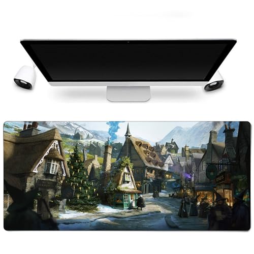 Magische Weltkarte & Zaubersprüche und Tränke – Gaming-Mauspad Hogwarts Legacy – XXL 900 x 400 mm, wasserdichte Oberfläche, rutschfeste Unterseite, perfekt für Zauberer und RPG-Fans Magische Weltkarte & Zaubersprüche und Tränke – Gaming-Mauspad Hogwarts Legacy – XXL 900 x 400 mm, wasserdichte Oberfläche, rutschfeste Unterseite, perfekt für Zauberer und RPG-Fans von Sublymes