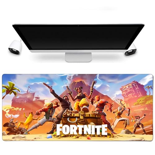 Peely & Hybrid & Blackheart Fortnite Kit & Meowscles Schreibtischunterlage – erweitertes Format 900 x 400 mm, ultra-glatte Oberfläche, für kompetitive Gamer Peely & Hybrid & Blackheart Fortnite Kit & Meowscles Schreibtischunterlage – erweitertes Format 900 x 400 mm, ultra-glatte Oberfläche, für kompetitive Gamer von Sublymes