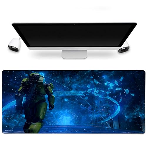 Sublymes Halo Master Chief Gaming-Mauspad – XXL 900 x 400 mm, wasserdichte Oberfläche, rutschfeste Unterseite, verstärkte Kanten, perfekt für FPS und Büro Master Chief Sublymes Halo Master Chief Gaming-Mauspad – XXL 900 x 400 mm, wasserdichte Oberfläche, rutschfeste Unterseite, verstärkte Kanten, perfekt für FPS und Büro Master Chief von Sublymes
