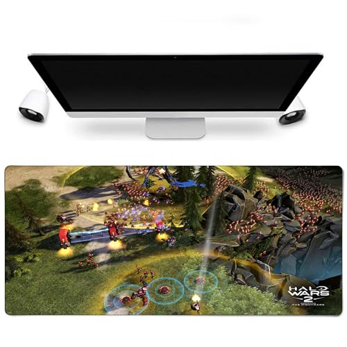 Sublymes Halo Master Chief Gaming-Mauspad – XXL 900 x 400 mm, wasserdichte Oberfläche, rutschfeste Unterseite, verstärkte Kanten, perfekt für FPS und Büro UNSC Marine & Banished Forces Sublymes Halo Master Chief Gaming-Mauspad – XXL 900 x 400 mm, wasserdichte Oberfläche, rutschfeste Unterseite, verstärkte Kanten, perfekt für FPS und Büro UNSC Marine & Banished Forces von Sublymes