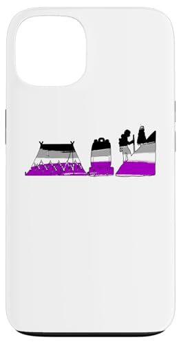 Asexual Pride Camping LGBT Ace Asexuelles Wandercamp im Freien Hülle für iPhone 13 Asexual Pride Camping LGBT Ace Asexuelles Wandercamp im Freien Hülle für iPhone 13 von Subtle LGBTQ Asexual Pride Designs