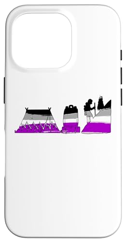Asexual Pride Camping LGBT Ace Asexuelles Wandercamp im Freien Hülle für iPhone 16 Pro Asexual Pride Camping LGBT Ace Asexuelles Wandercamp im Freien Hülle für iPhone 16 Pro von Subtle LGBTQ Asexual Pride Designs