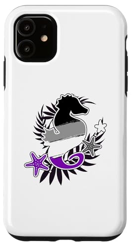 Asexual Pride Cute Seepferdchen LGBT Ace Asexualität Flagge Meer Hülle für iPhone 11 Asexual Pride Cute Seepferdchen LGBT Ace Asexualität Flagge Meer Hülle für iPhone 11 von Subtle LGBTQ Asexual Pride Designs