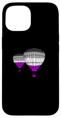 Asexual Pride Heißluftballon LGBT Ace Asexualität Flagge Hülle für iPhone 15 Asexual Pride Heißluftballon LGBT Ace Asexualität Flagge Hülle für iPhone 15 von Subtle LGBTQ Asexual Pride Designs