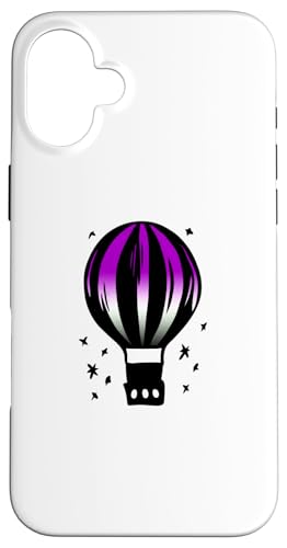 Asexual Pride Heißluftballon LGBT Ace Asexualität Flagge Hülle für iPhone 16 Plus Asexual Pride Heißluftballon LGBT Ace Asexualität Flagge Hülle für iPhone 16 Plus von Subtle LGBTQ Asexual Pride Designs
