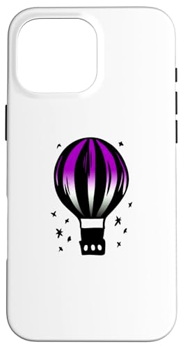 Asexual Pride Heißluftballon LGBT Ace Asexualität Flagge Hülle für iPhone 16 Pro Max Asexual Pride Heißluftballon LGBT Ace Asexualität Flagge Hülle für iPhone 16 Pro Max von Subtle LGBTQ Asexual Pride Designs