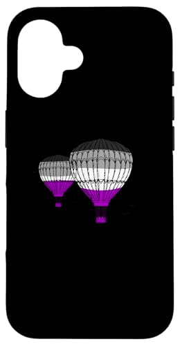 Asexual Pride Heißluftballon LGBT Ace Asexualität Flagge Hülle für iPhone 16 Asexual Pride Heißluftballon LGBT Ace Asexualität Flagge Hülle für iPhone 16 von Subtle LGBTQ Asexual Pride Designs