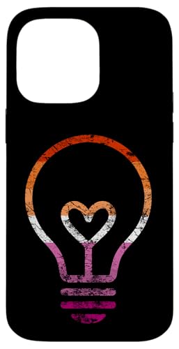 Dezente Lesben-Flagge, Herz, Glühbirne, Vintage Hülle für iPhone 14 Pro Max Dezente Lesben-Flagge, Herz, Glühbirne, Vintage Hülle für iPhone 14 Pro Max von Subtle Lesbian Lightbulb Gifts Apparel