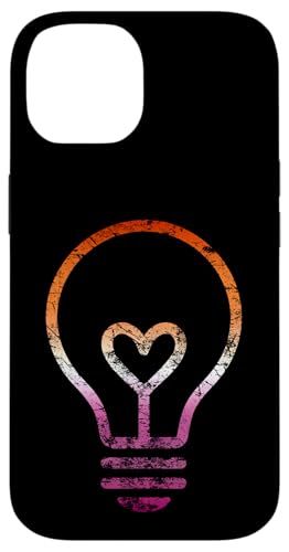 Dezente Lesben-Flagge, Herz, Glühbirne, Vintage Hülle für iPhone 14 Dezente Lesben-Flagge, Herz, Glühbirne, Vintage Hülle für iPhone 14 von Subtle Lesbian Lightbulb Gifts Apparel