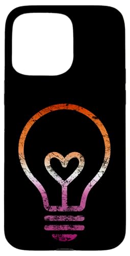 Dezente Lesben-Flagge, Herz, Glühbirne, Vintage Hülle für iPhone 15 Pro Max Dezente Lesben-Flagge, Herz, Glühbirne, Vintage Hülle für iPhone 15 Pro Max von Subtle Lesbian Lightbulb Gifts Apparel