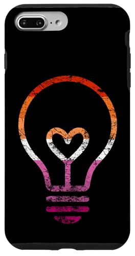 Dezente Lesben-Flagge, Herz, Glühbirne, Vintage Hülle für iPhone 7 Plus/8 Plus Dezente Lesben-Flagge, Herz, Glühbirne, Vintage Hülle für iPhone 7 Plus/8 Plus von Subtle Lesbian Lightbulb Gifts Apparel
