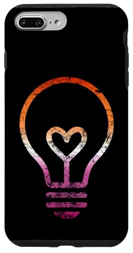 Dezente Lesben-Flagge, Herz, Glühbirne, Vintage Hülle für iPhone 7 Plus/8 Plus Dezente Lesben-Flagge, Herz, Glühbirne, Vintage Hülle für iPhone 7 Plus/8 Plus von Subtle Lesbian Lightbulb Gifts Apparel