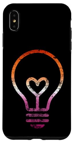 Dezente Lesben-Flagge, Herz, Glühbirne, Vintage Hülle für iPhone XS Max Dezente Lesben-Flagge, Herz, Glühbirne, Vintage Hülle für iPhone XS Max von Subtle Lesbian Lightbulb Gifts Apparel
