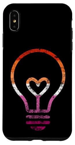 Dezente Lesben-Flagge, Herz, Glühbirne, Vintage Hülle für iPhone XS Max Dezente Lesben-Flagge, Herz, Glühbirne, Vintage Hülle für iPhone XS Max von Subtle Lesbian Lightbulb Gifts Apparel