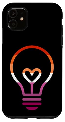 Dezente Lesben-Flaggen-Glühbirne Hülle für iPhone 11 Dezente Lesben-Flaggen-Glühbirne Hülle für iPhone 11 von Subtle Lesbian Lightbulb Gifts Apparel