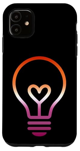 Dezente Lesben-Flaggen-Glühbirne Hülle für iPhone 11 Dezente Lesben-Flaggen-Glühbirne Hülle für iPhone 11 von Subtle Lesbian Lightbulb Gifts Apparel