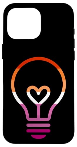 Dezente Lesben-Flaggen-Glühbirne Hülle für iPhone 16 Pro Max Dezente Lesben-Flaggen-Glühbirne Hülle für iPhone 16 Pro Max von Subtle Lesbian Lightbulb Gifts Apparel