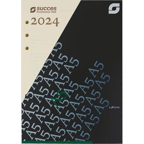 Succes Executive/A5 Kalendereinlage 2025 1 Woche auf 2 Seiten Creme Mehrsprachig Succes Executive/A5 Kalendereinlage 2025 1 Woche auf 2 Seiten Creme Mehrsprachig von Succes